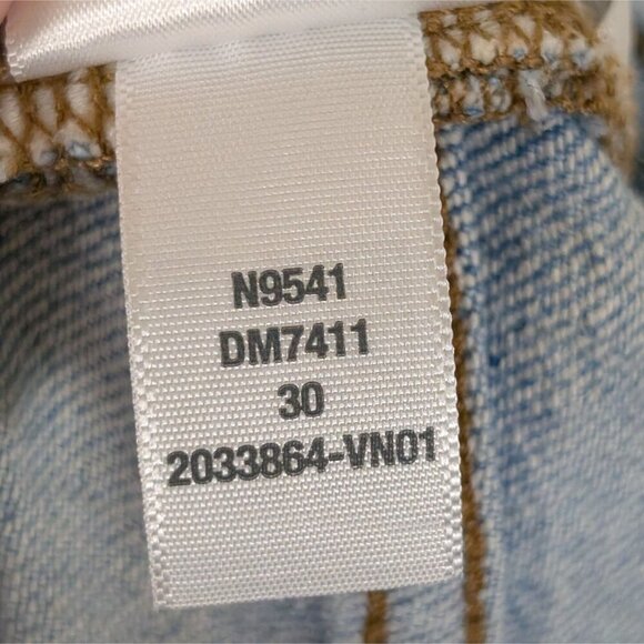 Madewell The Perfect Vintage Straight Leg Jeans Light Wash Women's Sz 30 - Picture 12 of 12